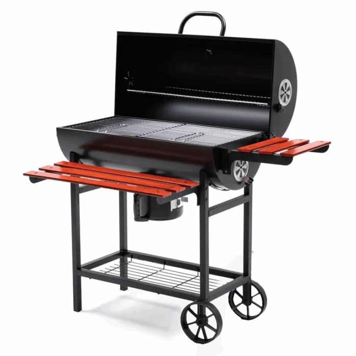 Grill węglowy ogrodowy CuRRon pomarańcz