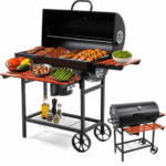 Grill węglowy ogrodowy CuRRon pomarańcz