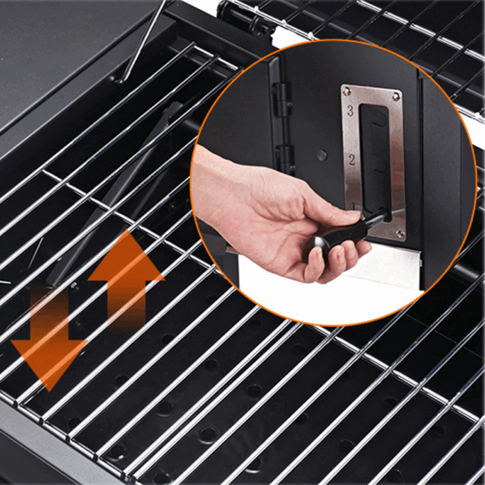 Grill węglowy ogrodowy BBQ Kontrol