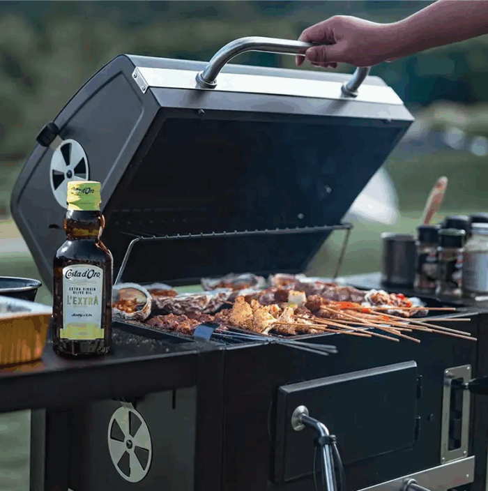 Grill węglowy ogrodowy BBQ Kontrol