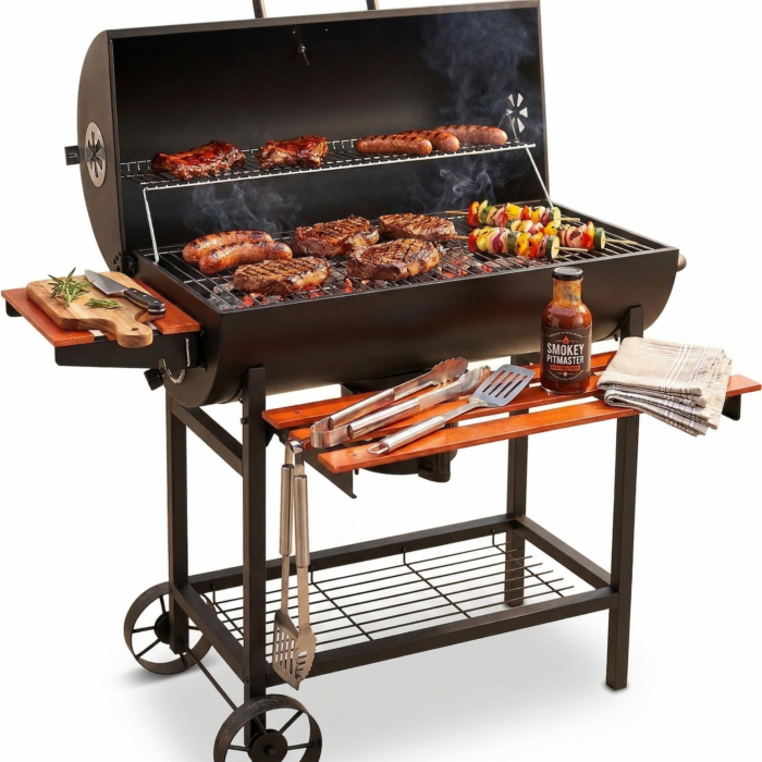 Grill węglowy ogrodowy CuRRon pomarańcz