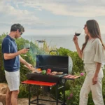 Grill węglowy ogrodowy CuRRon pomarańcz