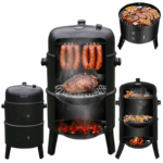 GRILL OGRODOWY WĘGLOWY SmokeMaster 3w1