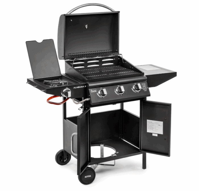 Grill gazowy ALA 3w1