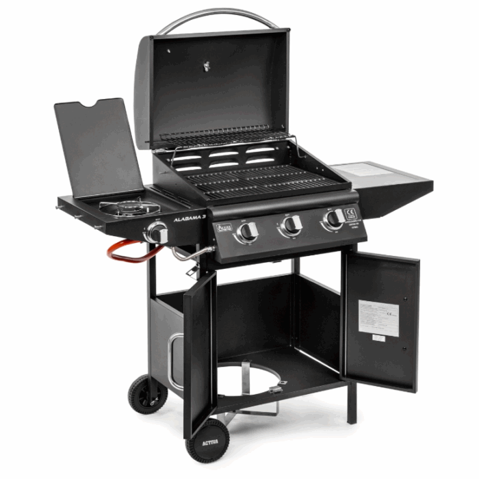 Grill gazowy ALA 3w1